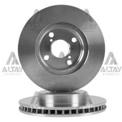 Toyota COROLLA 02-06 BENZİNLİ / VERSO 03-06 / PRIUS 04-06 / ÖN HAVALI 255-4 FREN DİSKİ